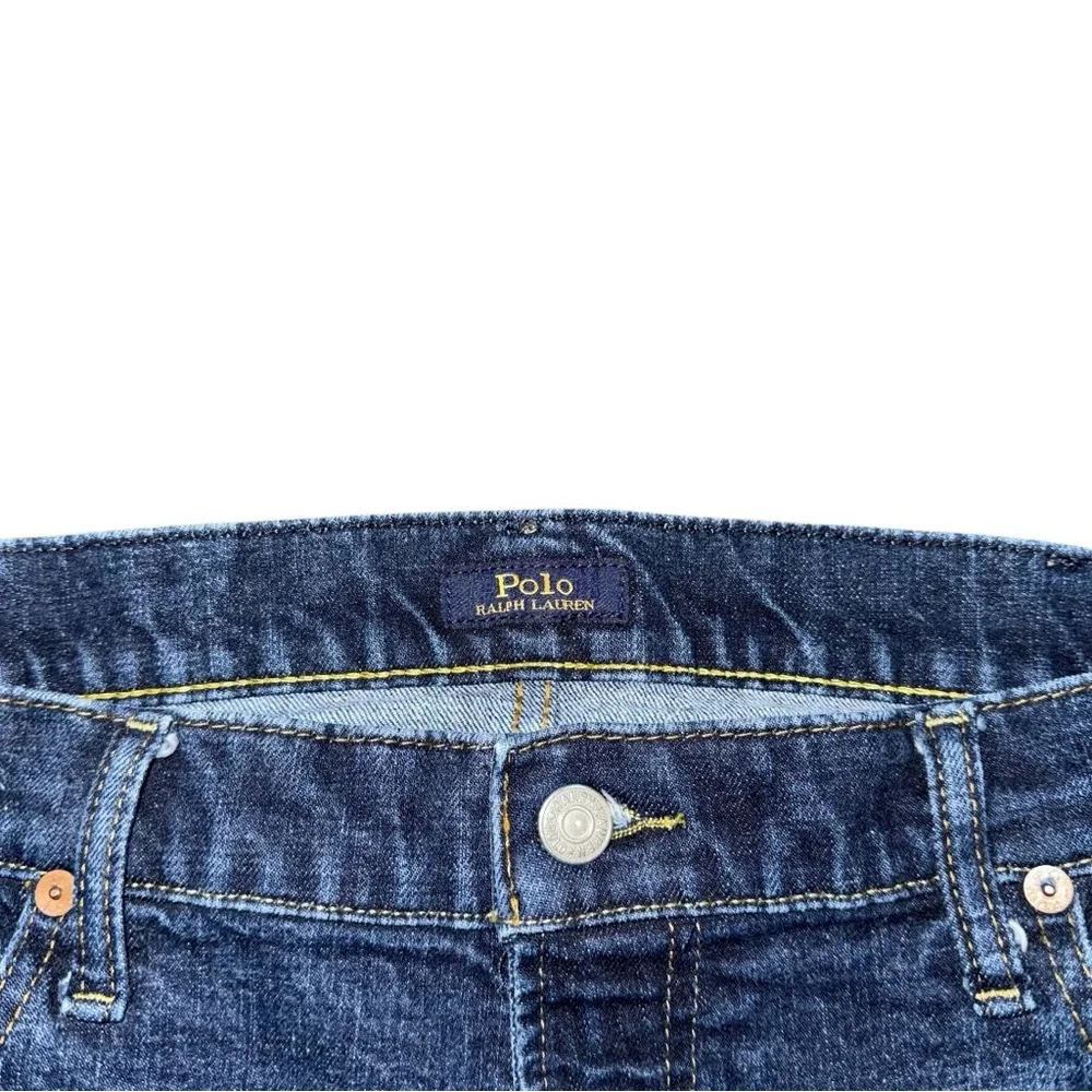 Polo Ralph Lauren Men’s Classic Fit Straight Leg Jeans Dark Blue Wash Size 38x32